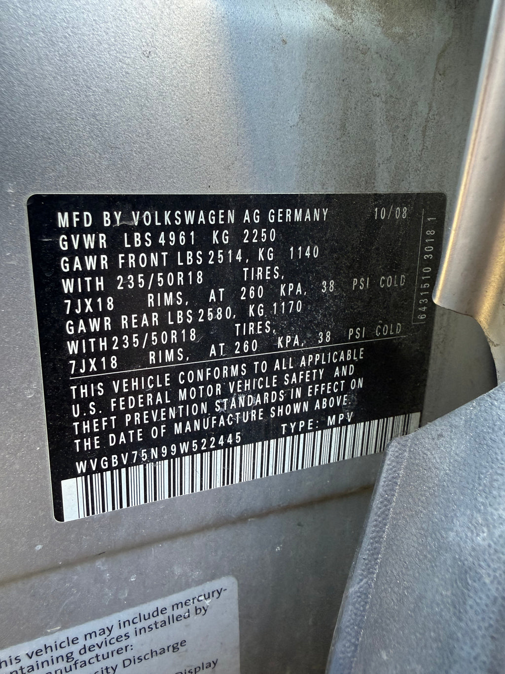 2009 Volkswagen Tiguan